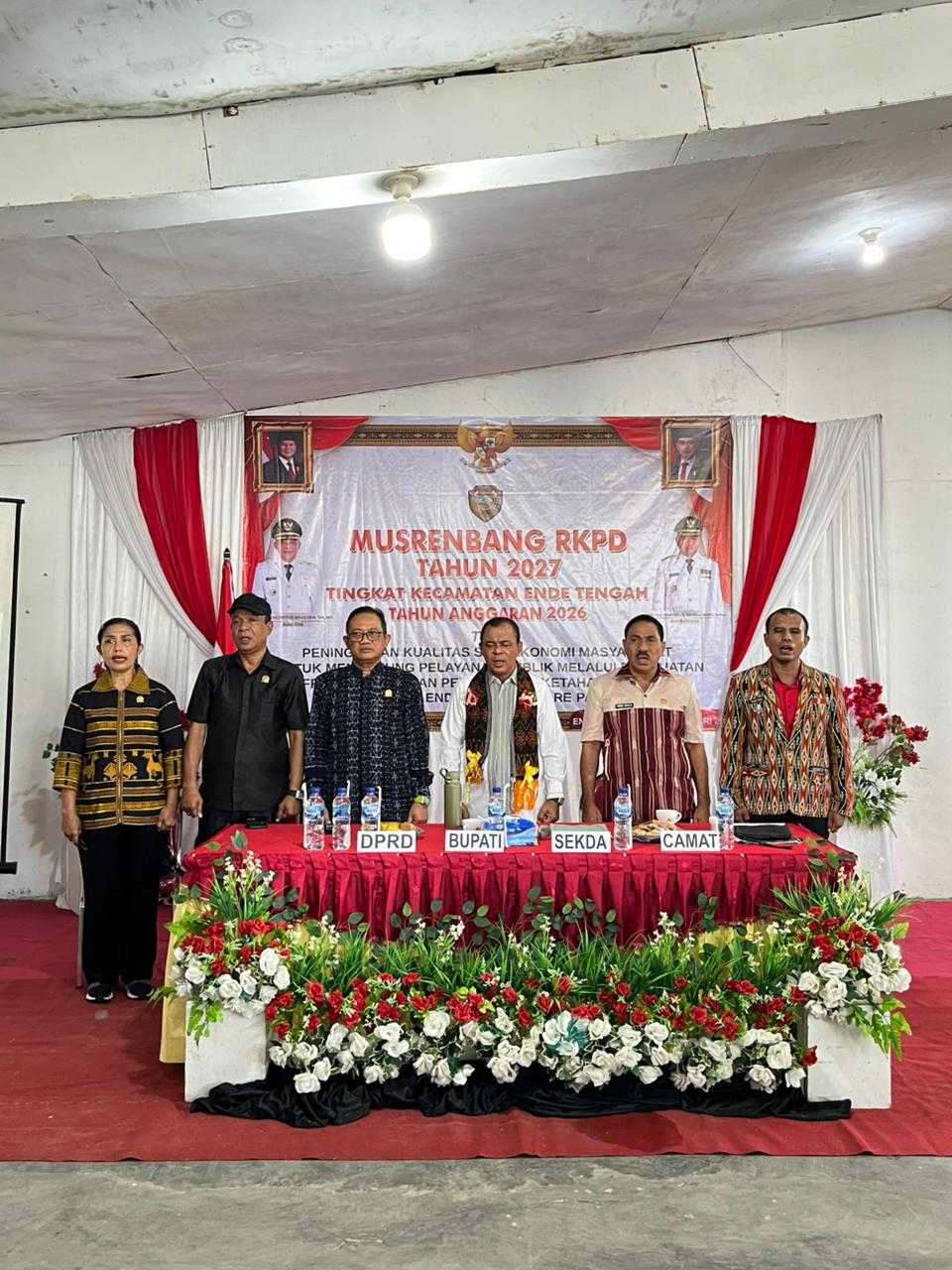 Musrenbang RKPD 2027 tahun 2026 Kecamatan Ende Tengah